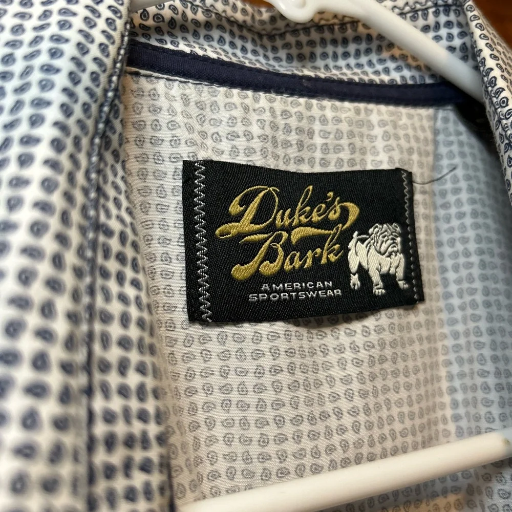 Duke’s Bark American Sportwear Short Sleeve Pearl Button Snap Shirt - Picture 6 of 8